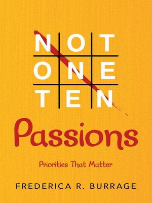 cover image of Not One Ten Passions
